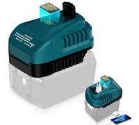 Adaptateur de chargeur USB de type C 100 W pour Bos*ch PBA PSB PSR 18 V Batterie avec chargeur USB type C avec port USB 2,1 A