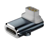 Adaptateur de chargeur USB magnétique Smartwatch - Convertisseur à 3 broches avec indicateur LED, compact et portable pour la charge sécurisée, idéal pour les voyages, le camping, le randonnée et les