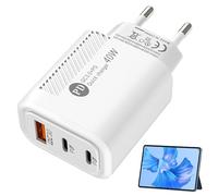 Adaptateur de chargeur USB | Tête de charge USB | Type C Bloc de charge pour téléphone QC3.0 2PD 40 W ignifuge pour la maison, voiture, téléphone portable, banque d'alimentation