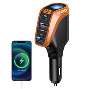 Adaptateur de chargeurde Voiture USB C, chargeurrapide avec des Ports de séparateur de Socket Universel et chargeurUSB Plus léger, chargeurde Voiture 12V / 24V avec Affichage de Tension LED Haute