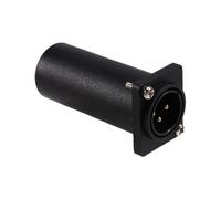 Adaptateur de Châssis XLR 3 Broches Mâle Vers RJ45 Femelle pour Montage sur Panneau Série D, pour Contrôleur DMX512 DMX-CON