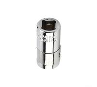 Adaptateur de clé à douille carré 6,35 mm vers 1/4" Hex Bit Converter, en acier au chrome vanadium pour tournevis et outils à douille