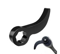 Adaptateur de clé à pied-de-biche haute performance | Adaptateur de clé à levier réglable pour les espaces restreints, adaptateur à cliquet à tige de levier haute résistance avec plusieurs angles