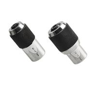 Adaptateur de clé à taraud réglable avec douille à mâchoire pour robinets et alésoirs, outil de coupe de filetage carré de 3/8", taraud manuel et support de matrice compatible avec vis d'extension (B)