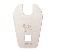 Adaptateur de clé dynamométrique avec clé à rayons de vélo de montagne pour une installation précise des pédales et un réglage facile des rayons sur différents types de vélos (TWB-15)