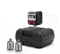 Adaptateur de ynamométrique numérique 1/2", portée de 10 à 200 Nm avec écran LCD, 9 valeurs prédéfinies et stockage de données, construction en acier pour usage industriel automobile (1 1,5-30 nm