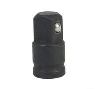 Adaptateur de clé pneumatique 14 38 12 34, convertisseur de douille, dispose d'un support de boule et d'un design compact pour un rangement facile (1-4 à 3-8)