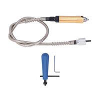 Adaptateur de clé pour mandrin d’extension d’arbre flexible, accessoire d’arbre flexible pour perceuse électrique et outil de meulage rotatif, plage de serrage du mandrin de 0,3 à