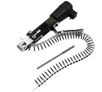 Adaptateur de clou de chaîne automatique, perceuse électrique avec profondeur réglable pour le travail du bois, plastique de 235 mm et acier inoxydable