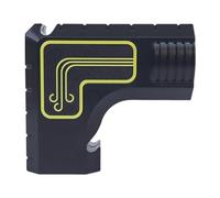 Adaptateur de Collecte de Poussière Compatible avec la Scie Sur Table DeWALT DWE7485, Port de Poussière Snap-On avec Crochet, Installation Rapide Sans Outils pour une Collecte Efficace de la Sciure