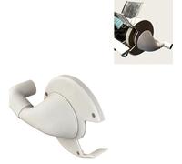 Adaptateur de collecte de poussière compatible avec meuleuse d'établi Bosch GBG 35-15, port de tuyau d'aspiration de 34 mm, angle réglable, aucune modification nécessaire