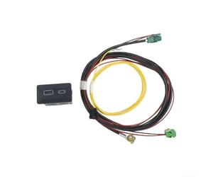 Adaptateur de commutateur USB pour Carplay pour contrôle multimédia compatible avec Golf 7 Mk7 pour Passat B8 5g0035222e Construction en plastique Installation simple