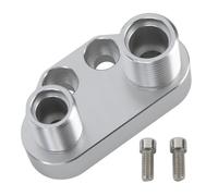 Adaptateur de compresseur de climatisation en aluminium, adaptateur de remplacement droit pour Sanden SD7B10 7176, kit de conversion durable à avec joint torique pour les sys