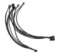 Adaptateur De Concentrateur De Ventilateur Dordinateur Câble Séparateur De Ventilateur De Refroidissement Convertisseur Pc Configuration Organisée