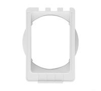 Adaptateur de Conduit d'Évacuation 15 cm pour Climatiseur Mobile, Raccord ABS pour Interface 150 mm Accès Ventilation Efficace Blanc