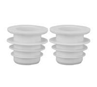 Adaptateur de Cône D'écumoire pour Nettoyeur de Piscine, Manchette de Valve, 2 Pièces, Installation Facile, Cône de Tuyau en Silicone, Compatible avec Zodiac W70263 W63900