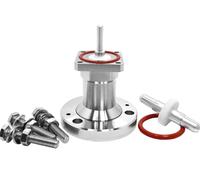 Adaptateur de connecteur coaxial à bride 50 Ohm 7/8 - Filetage de vis M5 21 mm for la connectivité d'antenne et de câble