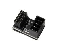 Adaptateur de connecteur d ' Alimentation PCIe 8 Broches Efficace à 180 degrés pour Une Installation simplifiée de la Carte Graphique, Accessoire de Construction de, Adaptateur d ' Alimentation GPU