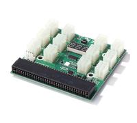 Adaptateur de connecteur d'alimentation 750W-1200W, carte de dérivation PSU, 12 Ports 6 broches, affichage LED pour PS-2112-5L