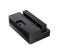 Adaptateur de connecteur d'alimentation de carte mère 24 broches à 90 degrés pour embellir le câblage interne optimisé des conduits d'air dans le boîtier d'ordinateur Connecteur ARGB Sync