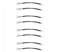 Adaptateur de connecteur de faisceau de câbles de clignotants de moto 2 pièces pour