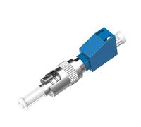 Adaptateur de connecteur de Fiber optique UPC Simplex ST mâle à LC femelle, for stylo à lumière rouge FTTH, coupleur de compteur de puissance optique OTDR(1pcs)