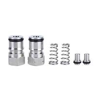 Adaptateur de connecteur de poteau de verrouillage à bille en acier inoxydable 304. poteau de verrouillage à bille Homebrew Keg,1.8 oz Gas Ball Lock Keg Posts 9/16in-18 Accessoire de brassage,