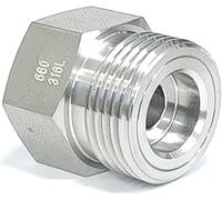 Adaptateur de connecteur de raccord de tuyau en acier inoxydable mâle CGA660 à 1/4 pouce NPT-coupleur d'extrémité de soudage automatique SUS316L