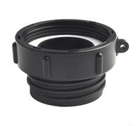 Adaptateur de connecteur de réservoir IBC pour valve Schutz, adaptateur bidirectionnel en plastique PP pour réservoirs de jardin et tonneaux à usage industriel (62 mm)