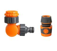 Adaptateur de connecteur de robinet pour tuyau d'arrosage avec fonction de clic sécurisé pour arrosage de jardin sécurisé, installation facile