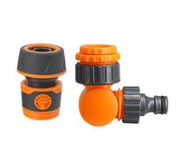 Adaptateur de connecteur de robinet pour tuyau d'arrosage avec fonction de clic sécurisé pour arrosage de jardin sécurisé, installation facile