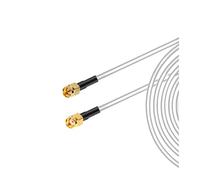 Adaptateur de connecteur d'extension d'antenne WiFi 5 m, 10, 15, SMA mâle vers RG58 50 ohms(Beige,15M)