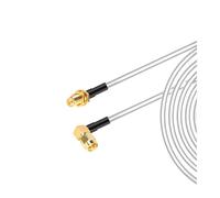 Adaptateur de connecteur d'extension d'antenne WiFi SMA mâle vers RG58 50 ohms, 20 cm, 30(Ivory,30CM)
