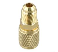 Adaptateur de connecteur en laiton pour systèmes de climatisation 5/16 mâle vers filetage SAE femelle 1/4 pour R32 R410a Convient pour un usage professionnel