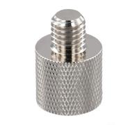 Adaptateur de connecteur léger M10 vers 3/8 compatible avec les antennes JPC pour une connexion de signal portable et efficace (argenté)
