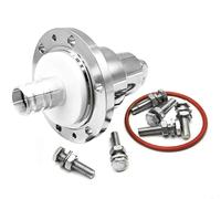 Adaptateur de connecteur mâle à bride 3-1/8 vers 7/16 DIN - Laiton de haute qualité, 50 Ohm, plage de fréquence DC-3,8 GHz