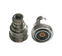 Adaptateur de connecteur RF 7/16 DIN L29 mâle vers L16 N Femelle à Angle Droit 90 degrés Type L, cuivre DIN mâle vers N mâle 50 ohms(DIN-K N-K)