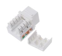 Adaptateur De Connecteur Rj45, Module D'Information Réseau Cat6, Prise Keystone, Vente Au Détail