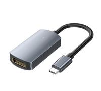 Adaptateur de connecteur USB C 4 K 60 Hz Affichage de sortie sans décalage Alliage pour tous les sexes Connexion sans latence
