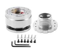 Adaptateur De Connexion De Volant De Voiture À Dégagement Rapide 6 Trous Pour Thrustmaster TX T300 T500 TSPC TS-XW(Argent)