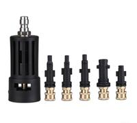 Adaptateur de connexion rapide de 35,6 cm pour nettoyeurs haute pression Karcher compatible avec K2 vers SLP pour une efficacité de nettoyage et une portée améliorées (E)