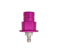 Adaptateur de connexion rapide for flux d'eau gazeuse, Terra Art DUO, Machine Club rose vers réservoir de CO2 externe avec prise rapide de 8mm(Purple)