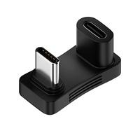 Adaptateur de console convertisseur 90 degrés USB C - Connecteur d'extension mâle vers femelle pour type de téléphone - Adaptateur d'extension mâle vers femelle