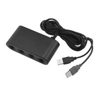 Adaptateur De Contrôleur 3 En 1 Pour Manette Gamecube, Adaptateur 4 Ports Pour Commutateur U, Convertisseur Usb Sup