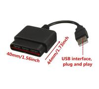 Adaptateur De Contrôleur De Jeu Usb Sans Pilote, Pour Sony Ps1 Ps2 Playstation Dualshock 2, Manette De Jeu À 3 Ps3 Pc