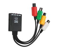 Adaptateur de contrôleur sans fil pour Sega Dreamcast, PS5, Switch, pour 4 joueurs, noir