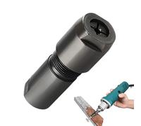 Adaptateur de conversion de moulin d'angle : tête de meulage directe de queue de cheval de 3 mm et 6 mm | Pièce jointe modifiée pour 100 types de meuleuse de type | Cuck rotatif en acier à haute