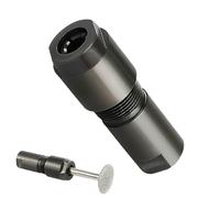 Adaptateur de conversion de moulin d'angle : tête de meulage directe de queue de cheval de 3 mm et 6 mm | Pièce jointe modifiée pour 100 types de meuleuse de type | Cuck rotatif en acier à haute