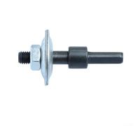 Adaptateur de conversion pour meuleuse d'angle en métal compatible avec polisseuse ou cutter, fixation en acier robuste compatible avec la plupart des perceuses (tige triangulaire de 10 mm)