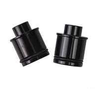 Adaptateur de conversion pour moyeu de vélo en alliage d'aluminium pour essieu traversant vers réducteur à dégagement rapide pour 12 mm/15 mm à 9 mm, pour adaptateurs de moyeu de roue avant et arrière